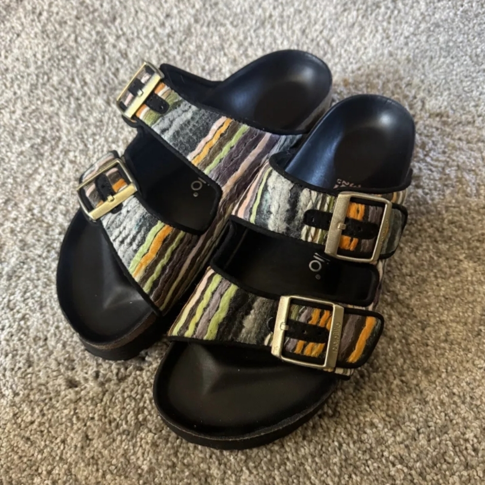 Papillio Multicolor Striped Sandals